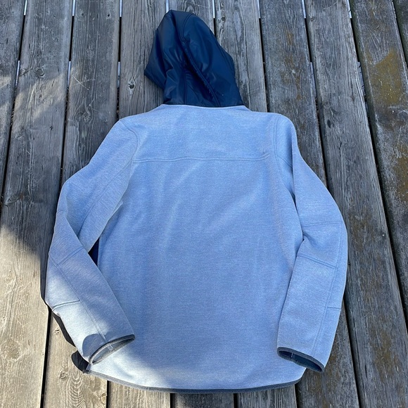 New Under Armour Men's Swacket Full-Zip Hoodie,Steel /Reflective - Picture 11 of 11